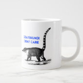Coatimundi Dont Care Design Grote Koffiekop (Rechts)