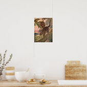 Coatimundi door Louis Sargent,  wilde dieren Poster (Keuken)