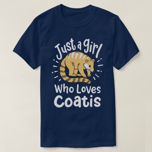 Coatis Coati Lover T-shirt (Design voorkant)