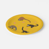 Coatis Papieren Bordje (Gekanteld)