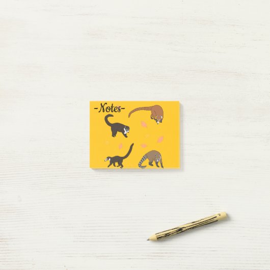 Coatis Post-it® Notes (Op bureau)