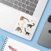 Coatis Sticker (Laptop met iPhone)