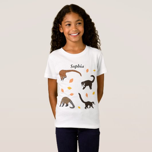 Coatis T-shirt (Voorkant volledig)