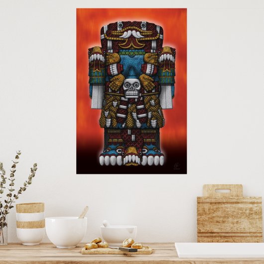 Coatlicue Poster (Keuken)