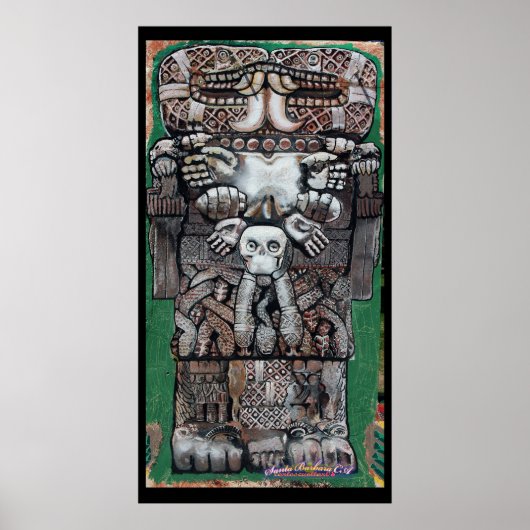 coatlicum, aardgodin poster (Voorkant)