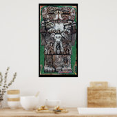 coatlicum, aardgodin poster (Keuken)
