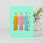 COATS MODE KLEDING ONTWERP KAART (Staand voorkant)