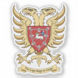 Coats of arms of the city of Perth, Scotland Sticker