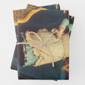 Coaxing Beter dan Teasing Charles Burton Barber Inpakpapier Vel (In situ)