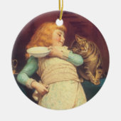 Coaxing Beter dan Teasing Charles Burton Barber Keramisch Ornament (Voorkant)