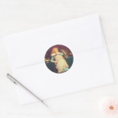 Coaxing Beter dan Teasing Charles Burton Barber Ronde Sticker (Envelop)