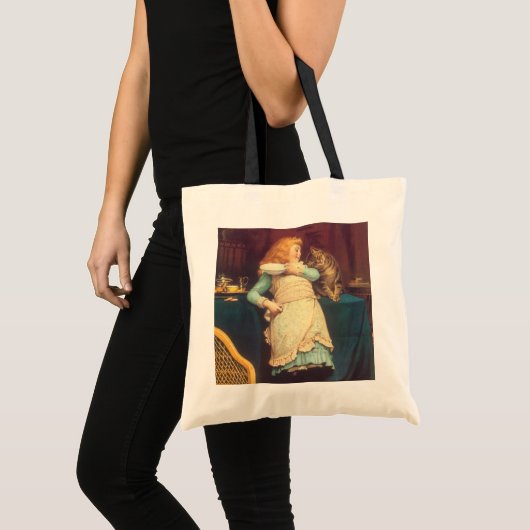 Coaxing Beter dan Teasing Charles Burton Barber Tote Bag (Voorkant (product))