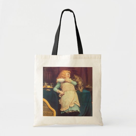 Coaxing Beter dan Teasing Charles Burton Barber Tote Bag (Voorkant)