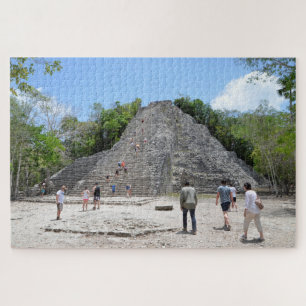 Coba oude ruïnes Yucatan Mexico Reisvakantie Legpuzzel