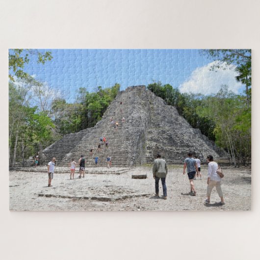 Coba oude ruïnes Yucatan Mexico Reisvakantie Legpuzzel (Horizontaal)