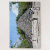 Coba oude ruïnes Yucatan Mexico Reisvakantie Legpuzzel (Verticaal)