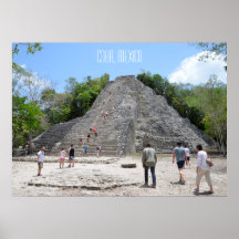 Coba Piramide Ruïnes Riviera Maya Mexico