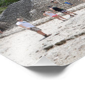 Coba Pyramid Mayan Ruins Riviera Maya Mexico Foto Afdruk (Hoek)