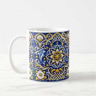 Cobalt Arcway Azulejo Mok