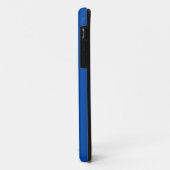 Cobalt Blau Stevige iPhone 11 Hoes (Achterkant/links)