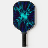 Cobalt Blue Designe Pickleball Paddle (Voorkant)