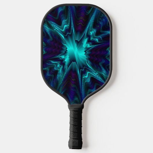 Cobalt Blue Designe Pickleball Paddle (Achterkant)
