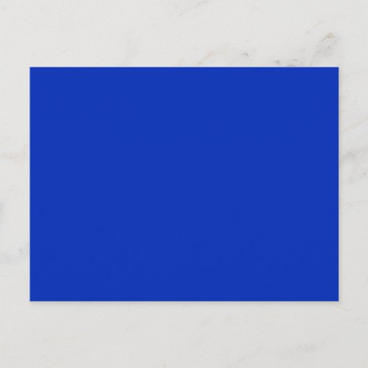 COBALT BLUE (een stevige, rijke kleur) ~ Briefkaart (Voorkant)