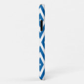 Cobalt Blue Moods Diamond Chevrons Case-Mate iPhone Case (Achterkant/rechts)