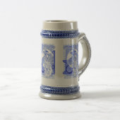 Cobalt Corbie Queen Bierpul (Voorkant rechts)