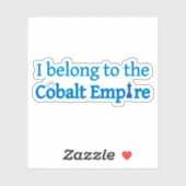 Cobalt Empire Sticker (Vel)