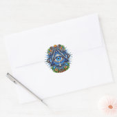 Cobalt Orbit Eye Sticker (Envelop)