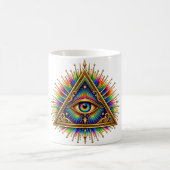 Cobalt Sun Eye Koffiemok (Center)