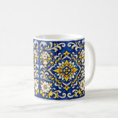 Cobalt Vaas Azulejo Mok (Voorkant rechts)