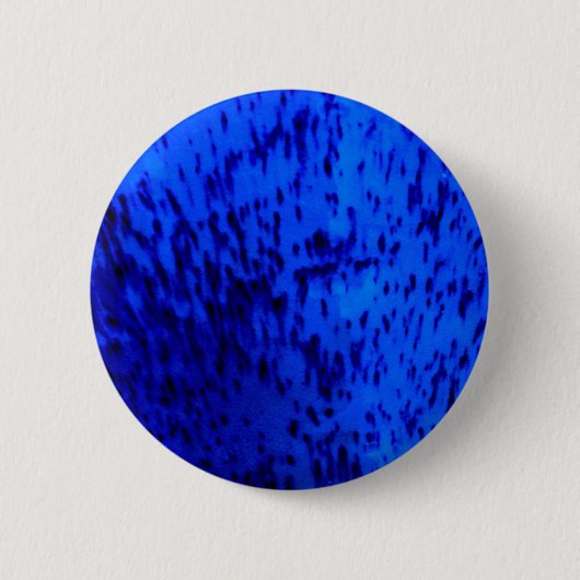 Cobaltblauw aardewerk ronde button 5,7 cm (Voorkant)