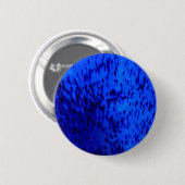 Cobaltblauw aardewerk ronde button 5,7 cm (Voorkant /achterkant)