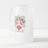 COBB FAMILIE CREST - COBB COAT WAPENKLASSE MATGLAS BIERPUL (Voorkant links)