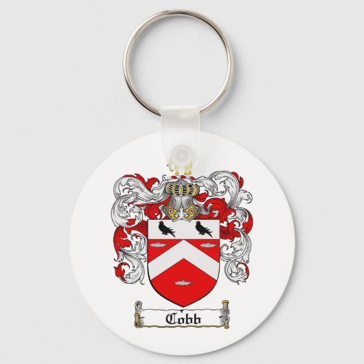 COBB FAMILIE CREST - COBB COAT WAPENKLASSE SLEUTELHANGER (Voorkant)