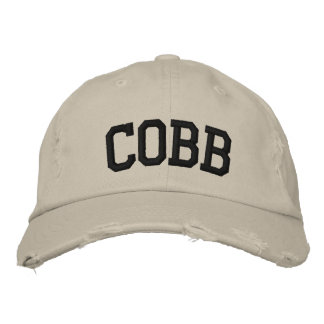 Cobb geborduurd Pet