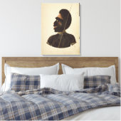 Cobbawn Wogi, plaatsvervangend hoofd van de Stephe Canvas Afdruk (Insitu (Slaapkamer))