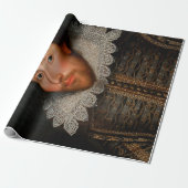 Cobbe Portrait William Shakespeare Cadeaupapier (Uitgerold)