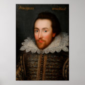 Cobbe Portrait William Shakespeare Poster (Voorkant)