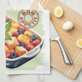 Cobbler bakrecept theedoek (Quarter Fold)