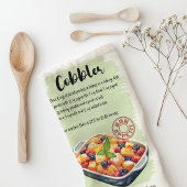 Cobbler recept gepersonaliseerd theedoek