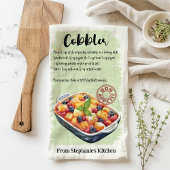 Cobbler recept gepersonaliseerd theedoek