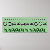 COBBLEROCK SIGHN POSTER (Voorkant)