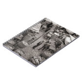 Cobblestone Market Scene Notitieboek (Linkerzijde)