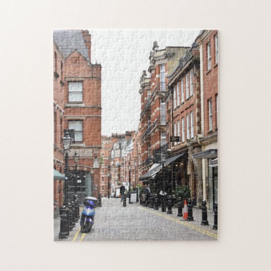 Cobblestone Street Kensington London England Legpuzzel (Verticaal)