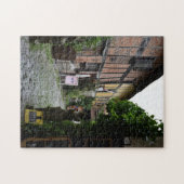 Cobblestone Street, Stratford-Upon-Avon England Legpuzzel (Horizontaal)
