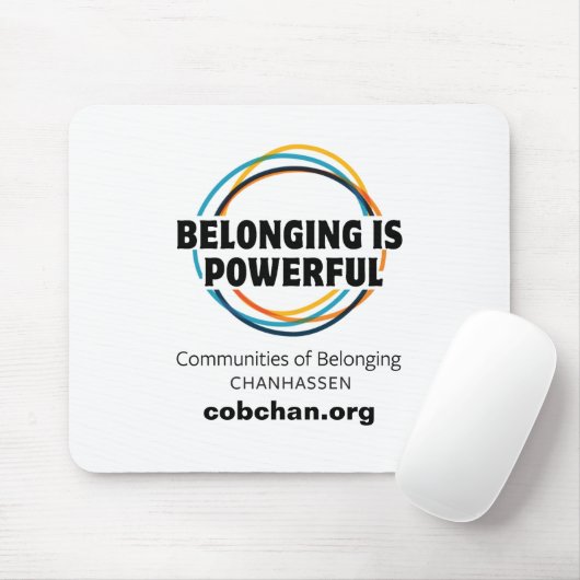 CoBC Mousepad - Belonging is krachtig Muismat (Met muis)