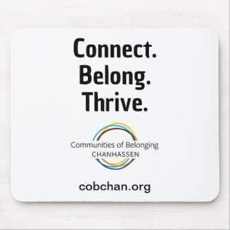 CoBC Mousepad - Connect Belong Thrive Muismat